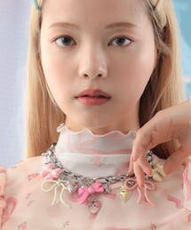 CAROLINA GLASER（カロリナ グレイサー）の「【COLLABORATION】Lovely Charm 22 / カラフルネックレス（ネックレス）」