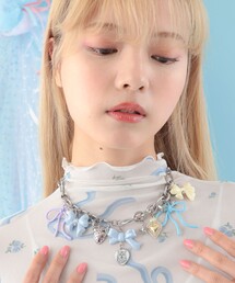 CAROLINA GLASER（カロリナ グレイサー）の「【COLLABORATION】Lovely Charm 22 / カラフルネックレス（ネックレス）」