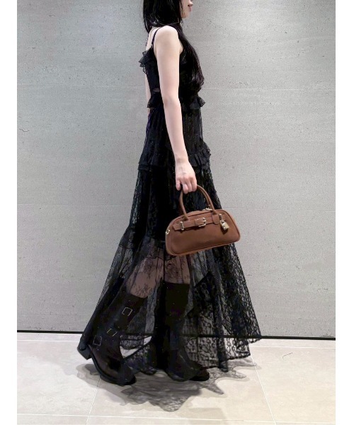 LILY BROWN ×ANNA SUI】レースロングキャミドレス（ドレス）｜LILY