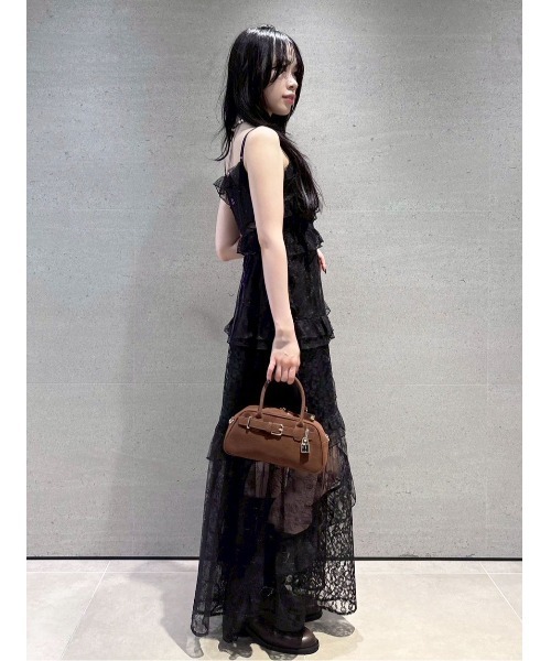 LILY BROWN ×ANNA SUI】レースロングキャミドレス（ドレス）｜LILY