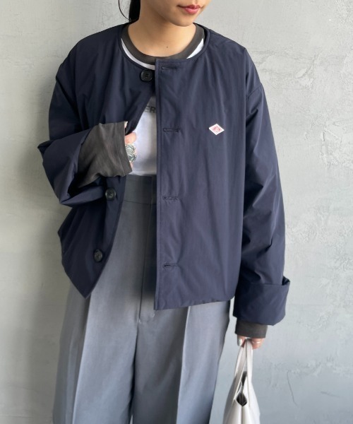 DANTON/ダントン] インサレーション カラーレス ワイドジャケット