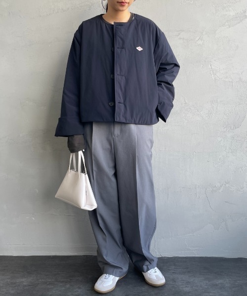 DANTON/ダントン] インサレーション カラーレス ワイドジャケット