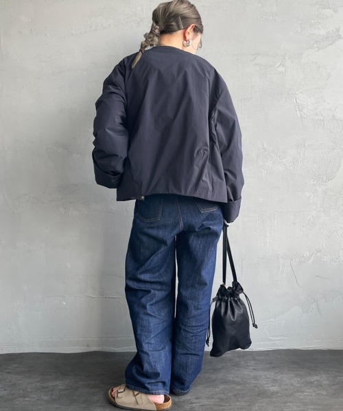 DANTON/ダントン] インサレーション カラーレス ワイドジャケット