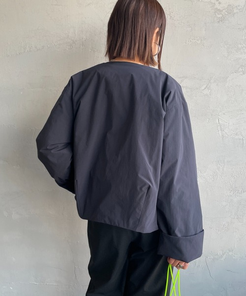 DANTON/ダントン] インサレーション カラーレス ワイドジャケット