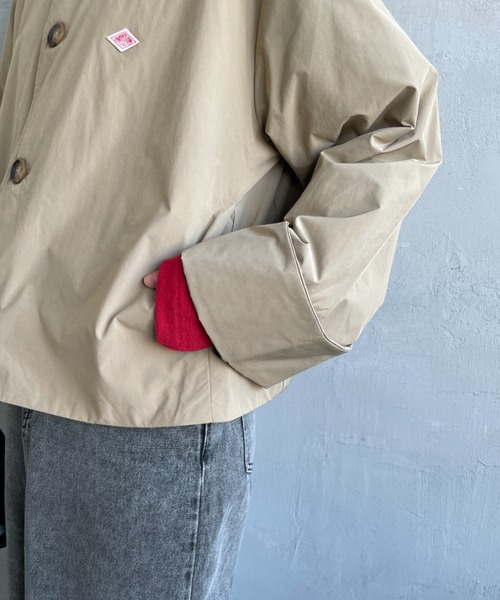 【DANTON/ ダントン］ナイロンタフタインサレーションノーカラージャケットM 今年も届きました。DANTON ナイロンタフタ ノーカラージャケット。｜B