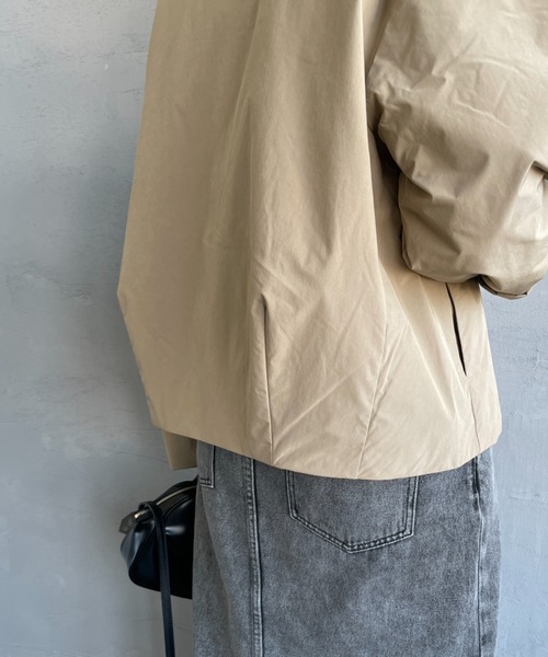 DANTON/ダントン] インサレーション カラーレス ワイドジャケット