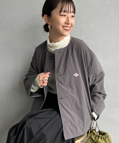 DANTON/ダントン] インサレーション カラーレス ワイドジャケット