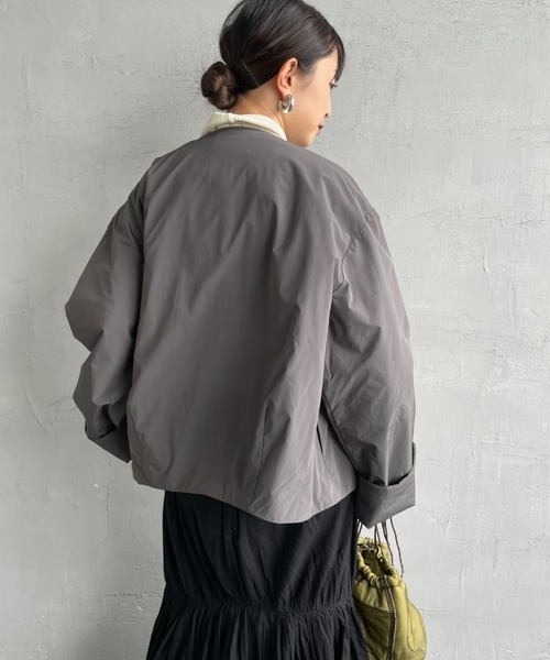 DANTON/ダントン] インサレーション カラーレス ワイドジャケット