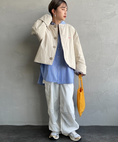 DANTON/ダントン] インサレーション カラーレス ワイドジャケット