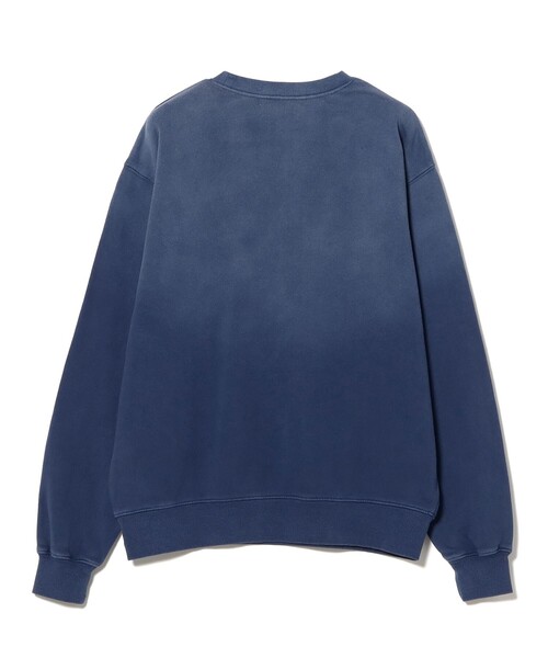 B:MING by BEAMS（ビーミングバイビームス）の「フェード クルーネック スウェット（ユニセックス）（スウェット・メンズ・ネイビー/レッド・L/M/S/XL）」の5枚目の写真