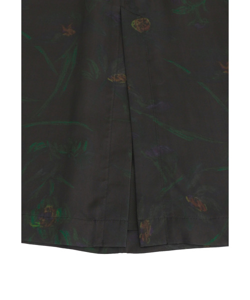 near.nippon.（ニアーニッポン）の「＜near.nippon (ニアー ニッポン)＞ボタニカルプリント ロングスカート（スカート・レディース・ブラック系その他3・38）」の14枚目の写真