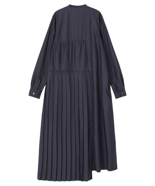 ZUCCa（ズッカ）の「(S)プリーツブロード / ワンピース（ワンピース・レディース・ネイビー/ブラック/ベージュ・M size）」の6枚目の写真