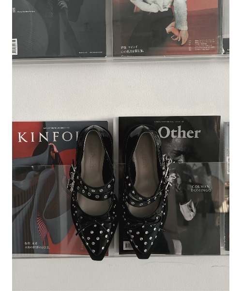 ダブルベルトフラットシューズ（その他シューズ）｜Darich（ダーリッチ