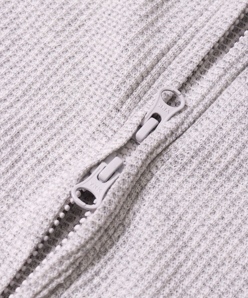 JEMORGAN（ジェーイーモーガン）の「(LK)【JEMORGAN】ワッフル ジップパーカー（パーカー・メンズ・ブラック/ネイビー/杢グレー・M/L/XL）」の20枚目の写真