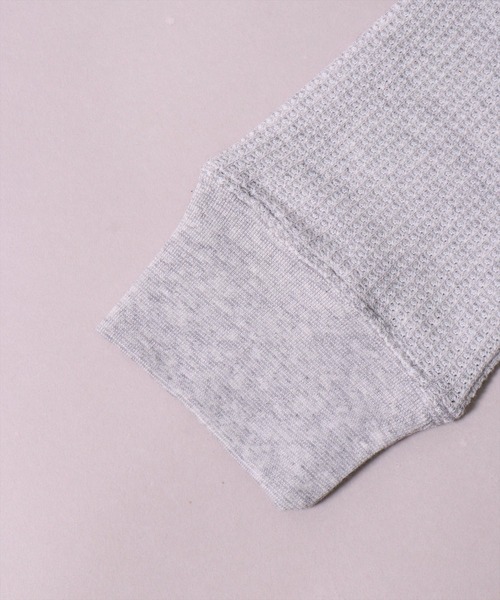 JEMORGAN（ジェーイーモーガン）の「(LK)【JEMORGAN】ワッフル ジップパーカー（パーカー・メンズ・ブラック/ネイビー/杢グレー・M/L/XL）」の17枚目の写真