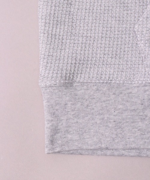 JEMORGAN（ジェーイーモーガン）の「(LK)【JEMORGAN】ワッフル ジップパーカー（パーカー・メンズ・ブラック/ネイビー/杢グレー・M/L/XL）」の18枚目の写真