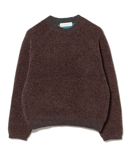 B:MING by BEAMS（ビーミングバイビームス）の「モール ニット プルオーバー（ニット/セーター・レディース・オフホワイト/グレー/ブラウン・ONE SIZE）」の3枚目の写真