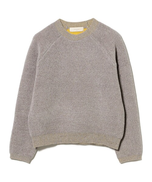 B:MING by BEAMS（ビーミングバイビームス）の「モール ニット プルオーバー（ニット/セーター・レディース・オフホワイト/グレー/ブラウン・ONE SIZE）」の13枚目の写真