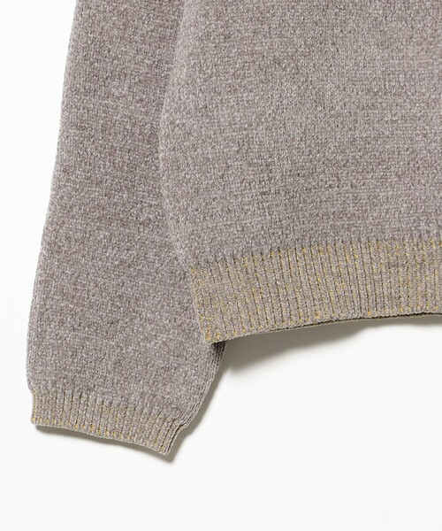 B:MING by BEAMS（ビーミングバイビームス）の「モール ニット プルオーバー（ニット/セーター・レディース・オフホワイト/グレー/ブラウン・ONE SIZE）」の5枚目の写真