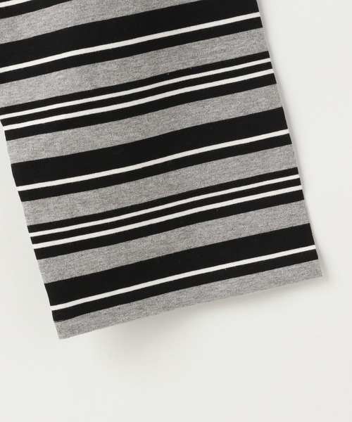 LOWRYS FARM（ローリーズファーム）の「マルチボーダープルオーバーＬＳ  593399（Tシャツ/カットソー・レディース・アイボリー/グレー/ブラウン・FREE）」の7枚目の写真