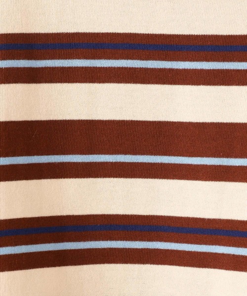 LOWRYS FARM（ローリーズファーム）の「マルチボーダープルオーバーＬＳ  593399（Tシャツ/カットソー・レディース・アイボリー/グレー/ブラウン・FREE）」の11枚目の写真