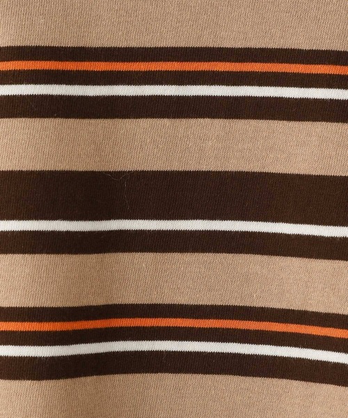 LOWRYS FARM（ローリーズファーム）の「マルチボーダープルオーバーＬＳ  593399（Tシャツ/カットソー・レディース・アイボリー/グレー/ブラウン・FREE）」の12枚目の写真