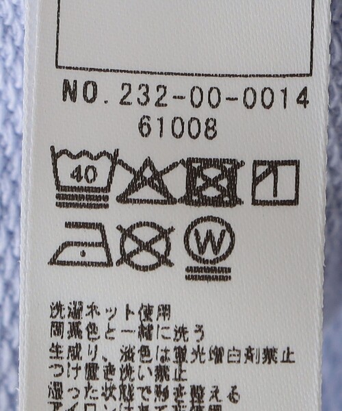 SHIPS Colors（シップス カラーズ）の「SHIPS Colors:〈洗濯機可能〉100～130cm / エンブロイダリー スウェット（スウェット・キッズ・ライトブルー/ピンク・100/110/120/130）」の11枚目の写真