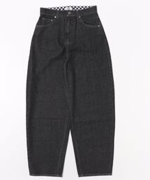 VANSｱﾊﾟﾚﾙ(WJ) ヴァンズ W curvy denim pants ロングパンツ 125K3143000 BLACK