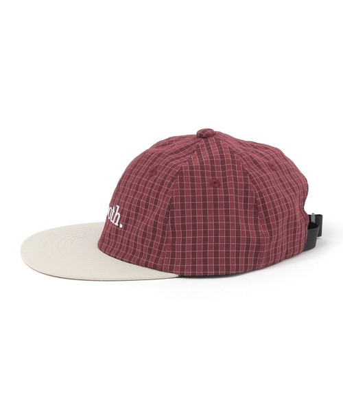 niko and...（ニコアンド）の「チェック切り替えキャップ（キャップ・メンズ・ブラック/レッド/イエロー・FREE）」の4枚目の写真
