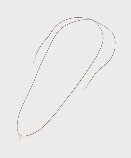 GALLEST(ギャレスト)の「ドロップモチーフタイネックレス(ネックレス・レディース・ブラック/ブラウン系その他・00)」の6枚目の写真