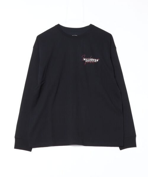 BILLABONG(ビラボン)の「ビラボン BILLABONG FEELIN FREE BOY FIT LS TEE サーフ 長袖Tシャツ(Tシャツ/カットソー・レディース・ブラック/ホワイト・M/L)」の1枚目の写真
