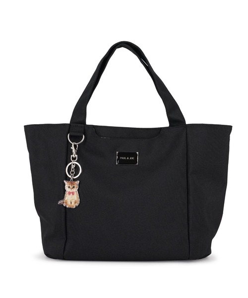 PAUL & JOE ACCESSOIRES（ポールアンドジョーアクセソワ）の「ポール ＆ ジョー アクセソワ トートバッグ  < プレートメタル>（トートバッグ・レディース・ブラック・FREE）」の2枚目の写真