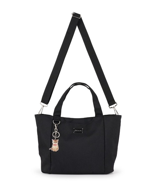 PAUL & JOE ACCESSOIRES（ポールアンドジョーアクセソワ）の「ポール ＆ ジョー アクセソワ トートバッグ  < プレートメタル>（トートバッグ・レディース・ブラック・FREE）」の4枚目の写真
