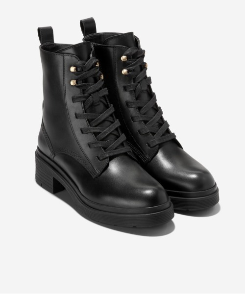 COLE HAAN(コールハーン)の「シェリーズ レースアップ ラグ ブーツ ウォータープルーフ womens(ブーツ・レディース・ブラック・5.5/6/6.5/7/7.5/5/8/8.5)」の7枚目の写真
