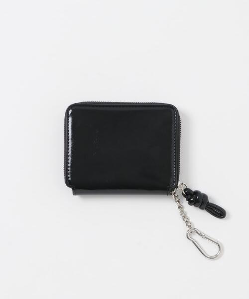 KBF（ケイビーエフ）の「カラビナ付きスリムウォレット（財布・レディース・シルバー/ブラック・ONE）」の7枚目の写真
