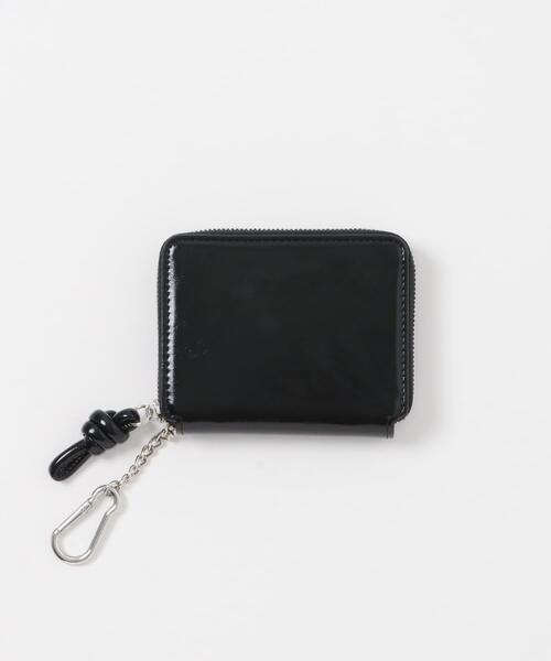 KBF（ケイビーエフ）の「カラビナ付きスリムウォレット（財布・レディース・シルバー/ブラック・ONE）」の8枚目の写真