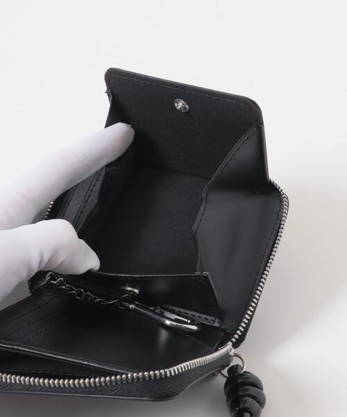 KBF（ケイビーエフ）の「カラビナ付きスリムウォレット（財布・レディース・シルバー/ブラック・ONE）」の11枚目の写真