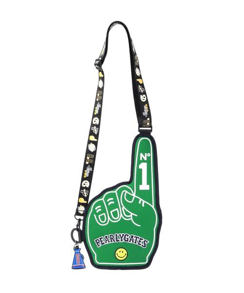 セール】【PEARLY GATES】フォームフィンガー型ショルダーポーチ