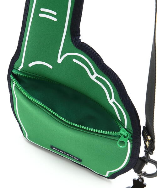 セール】【PEARLY GATES】フォームフィンガー型ショルダーポーチ