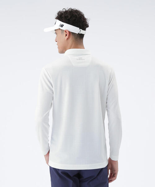 New Balance Golf(ニューバランスゴルフ)の「【new balance golf】ロゴグレンチェック柄 ストレッチ 長袖 カラーシャツ (MENS)(その他トップス・メンズ・ホワイト/ネイビー/ブラック・MEDIUM/LARGE/X-LARGE)」の17枚目の写真