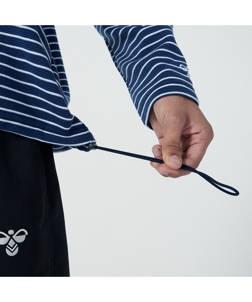 hummel（ヒュンメル）の「hummel/ヒュンメル HMP ﾅｶﾞｿﾃﾞﾎﾞｰﾀﾞｰTｼｬﾂ（Tシャツ/カットソー・メンズ・グレー/ネイビー/ラベンダー・S/M/L/XL）」の11枚目の写真