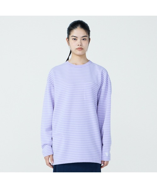 hummel（ヒュンメル）の「hummel/ヒュンメル HMP ﾅｶﾞｿﾃﾞﾎﾞｰﾀﾞｰTｼｬﾂ（Tシャツ/カットソー・メンズ・グレー/ネイビー/ラベンダー・S/M/L/XL）」の8枚目の写真