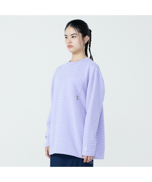 hummel（ヒュンメル）の「hummel/ヒュンメル HMP ﾅｶﾞｿﾃﾞﾎﾞｰﾀﾞｰTｼｬﾂ（Tシャツ/カットソー・メンズ・グレー/ネイビー/ラベンダー・S/M/L/XL）」の12枚目の写真