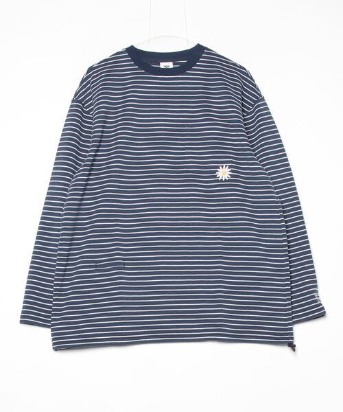 hummel（ヒュンメル）の「hummel/ヒュンメル HMP ﾅｶﾞｿﾃﾞﾎﾞｰﾀﾞｰTｼｬﾂ（Tシャツ/カットソー・メンズ・グレー/ネイビー/ラベンダー・S/M/L/XL）」の17枚目の写真