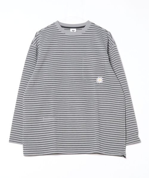 hummel（ヒュンメル）の「hummel/ヒュンメル HMP ﾅｶﾞｿﾃﾞﾎﾞｰﾀﾞｰTｼｬﾂ（Tシャツ/カットソー・メンズ・グレー/ネイビー/ラベンダー・S/M/L/XL）」の19枚目の写真