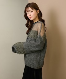 ニット/セーター（グレー/灰色系・フリンジ）ファッション通販 - ZOZOTOWN