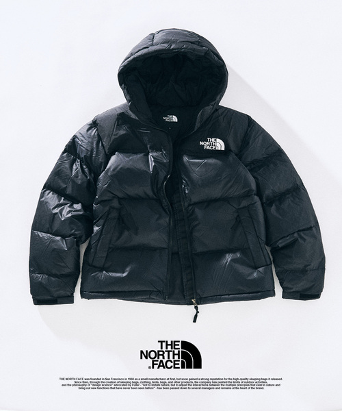 THE NORTH FACE（ザノースフェイス）の「THE NORTH FACE / ザ ノースフェイス Nuptse Hoodie（ダウンジャケット/コート・メンズ・チャコールグレー/ブラック・X-LARGE/LARGE/MEDIUM）」の2枚目の写真