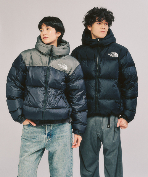 THE NORTH FACE（ザノースフェイス）の「THE NORTH FACE / ザ ノースフェイス Nuptse Hoodie（ダウンジャケット/コート・メンズ・チャコールグレー/ブラック・X-LARGE/LARGE/MEDIUM）」の22枚目の写真