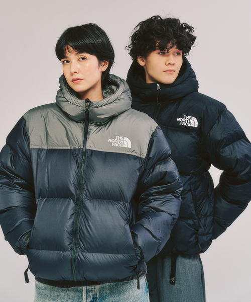 THE NORTH FACE（ザノースフェイス）の「THE NORTH FACE / ザ ノースフェイス Nuptse Hoodie（ダウンジャケット/コート・メンズ・チャコールグレー/ブラック・X-LARGE/LARGE/MEDIUM）」の13枚目の写真