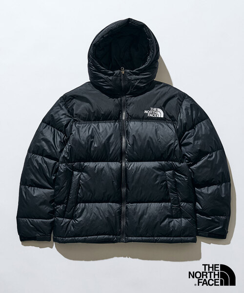 THE NORTH FACE（ザノースフェイス）の「THE NORTH FACE / ザ ノースフェイス Nuptse Hoodie（ダウンジャケット/コート・メンズ・チャコールグレー/ブラック・X-LARGE/LARGE/MEDIUM）」の15枚目の写真